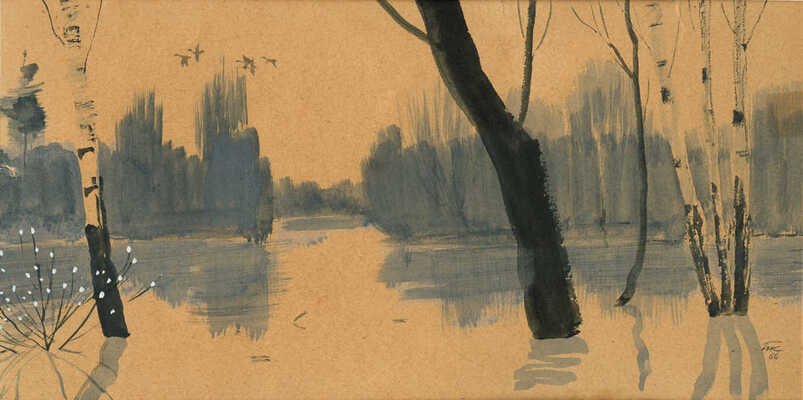 Караченцов Пётр Яковлевич. Пейзаж 